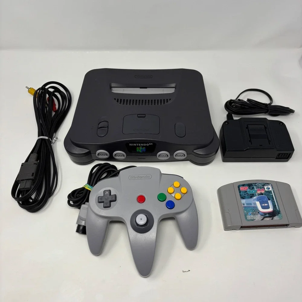 Nintendo 64 N64 Console NUS-001 JPN Bundle Controller + Random Game Region Free